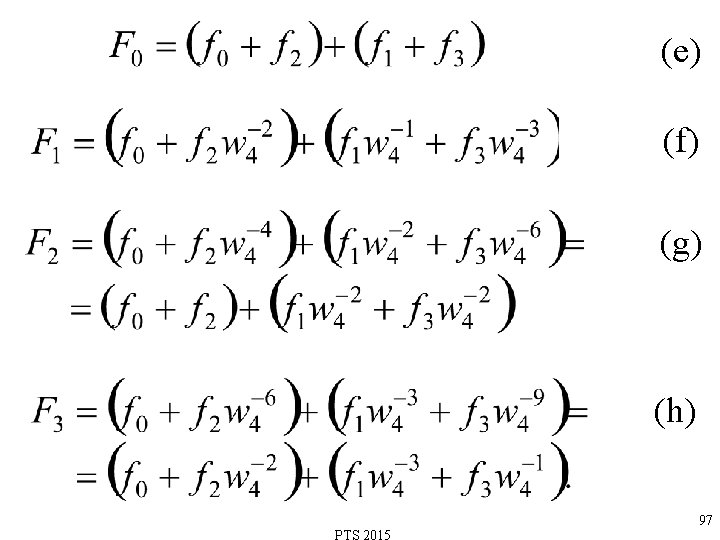 (e) (f) (g) (h) 97 