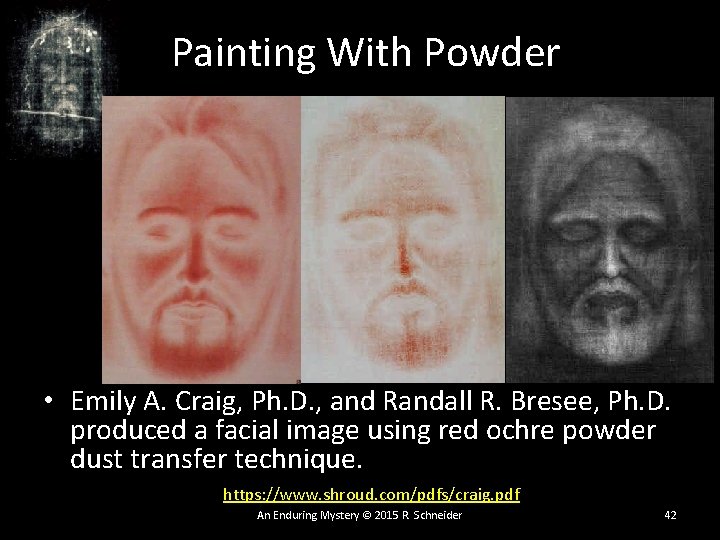 Painting With Powder • Emily A. Craig, Ph. D. , and Randall R. Bresee, Painting With Powder • Emily A. Craig, Ph. D. , and Randall R. Bresee,