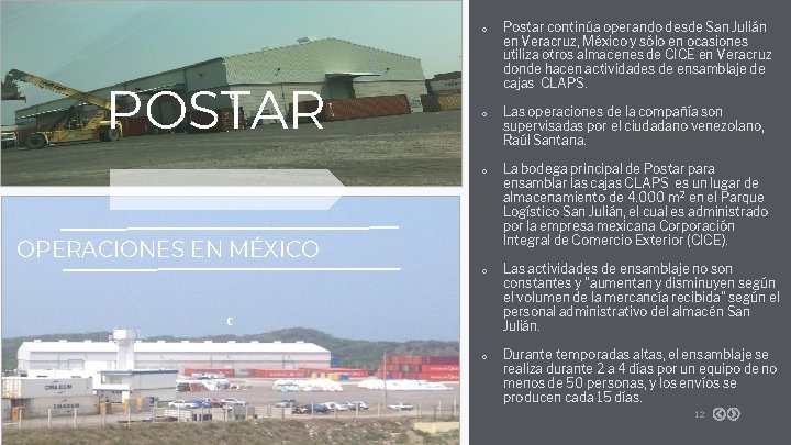 POSTAR o Postar continúa operando desde San Julián en Veracruz, México y sólo en POSTAR o Postar continúa operando desde San Julián en Veracruz, México y sólo en