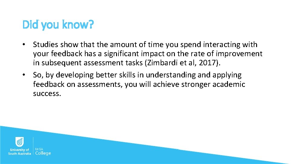 Did you know? • Studies show that the amount of time you spend interacting