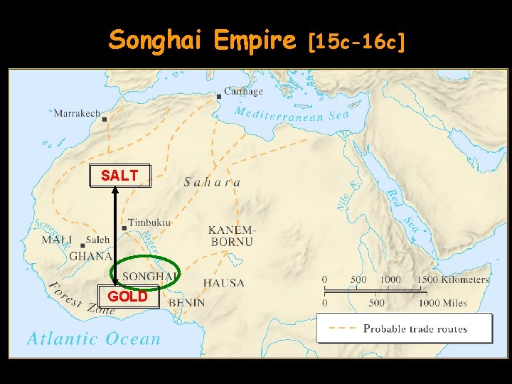 Songhai Empire SALT GOLD [15 c-16 c] 