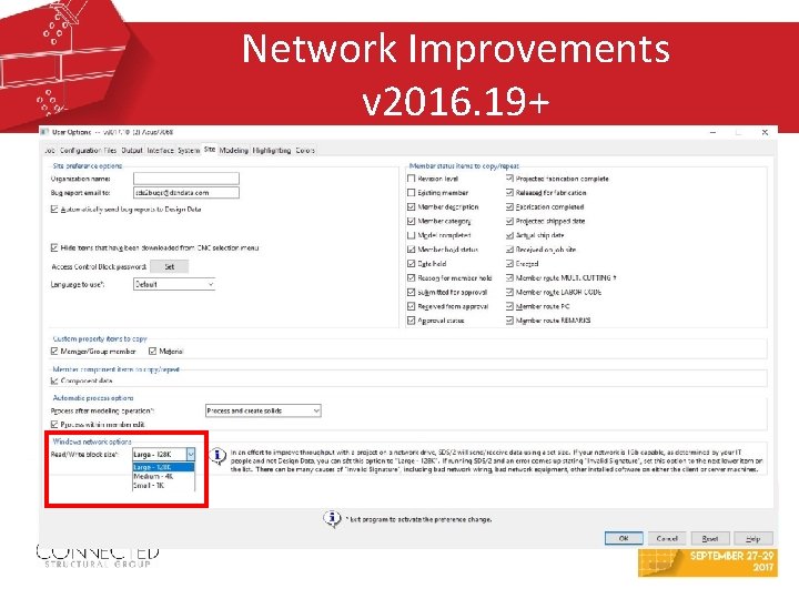 Network Improvements v 2016. 19+ Network Improvements v 2016. 19+