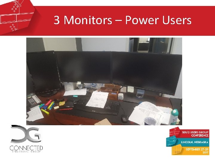 3 Monitors – Power Users 3 Monitors – Power Users
