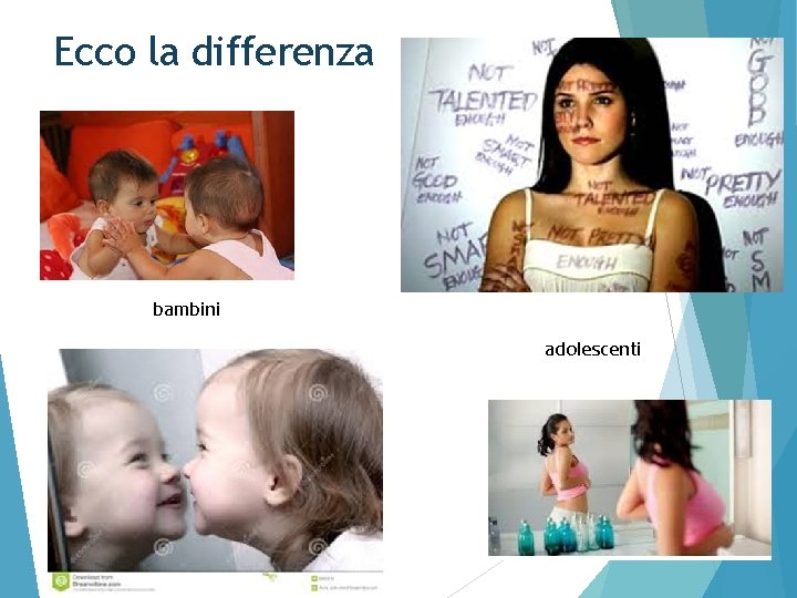 Ecco la differenza bambini adolescenti 