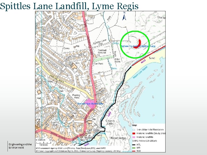 Spittles Lane Landfill, Lyme Regis Spittles Lane Landfill, Lyme Regis