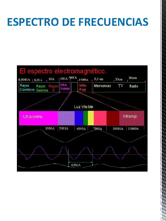ESPECTRO DE FRECUENCIAS 