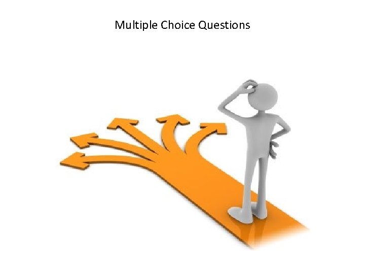 Multiple Choice Questions 
