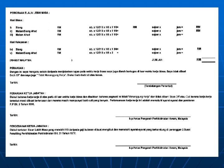 Surat Jadual Pembayaran Yuran Ansuran