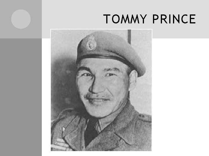 TOMMY PRINCE 