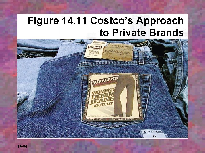 Figure 14. 11 Costco’s Approach to Private Brands 14 -34 