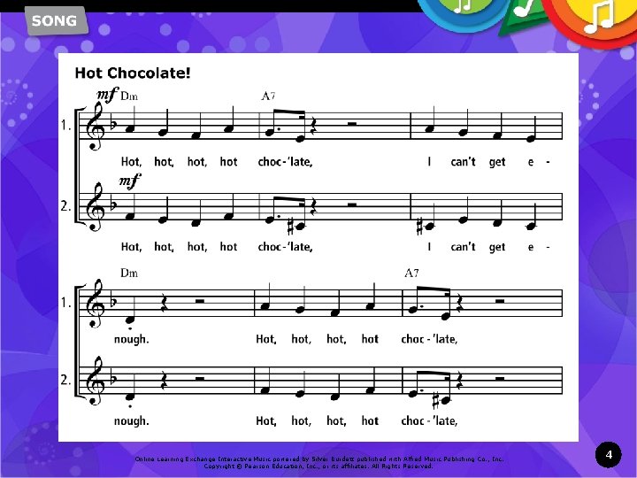 Online Learning Exchange Interactive Music powered by Silver Burdett published with Alfred Music Publishing