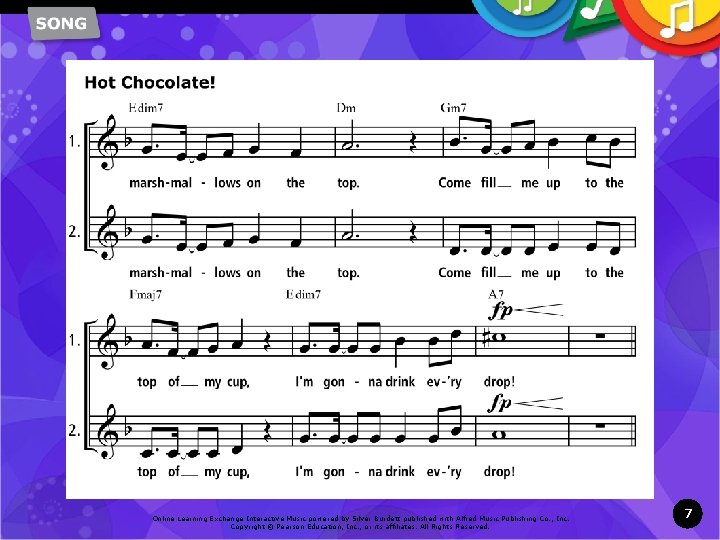 Online Learning Exchange Interactive Music powered by Silver Burdett published with Alfred Music Publishing