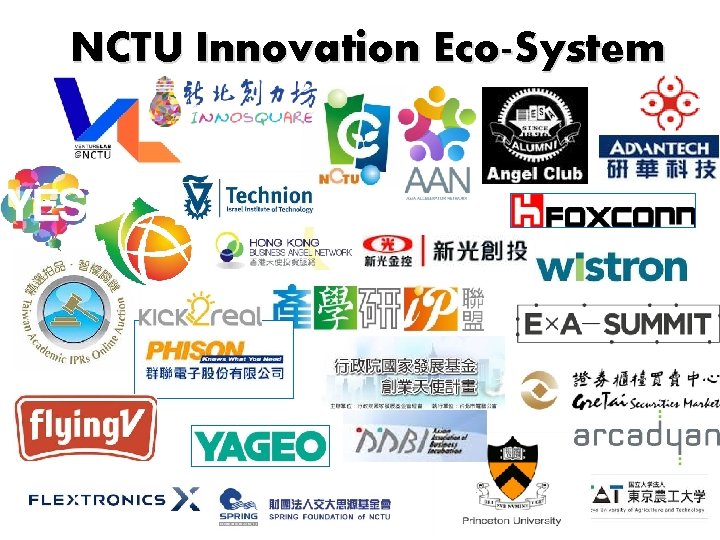 NCTU Innovation Eco-System 