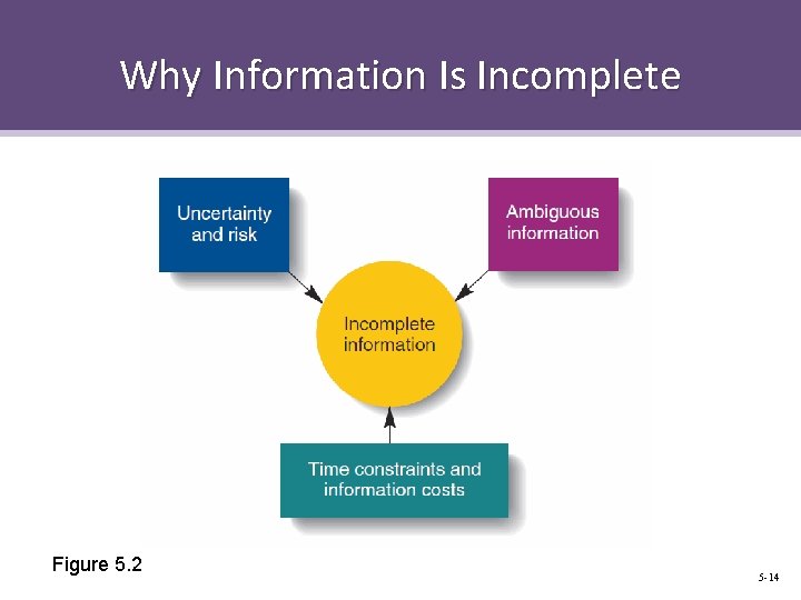 Why Information Is Incomplete Figure 5. 2 5 -14 Why Information Is Incomplete Figure 5. 2 5 -14