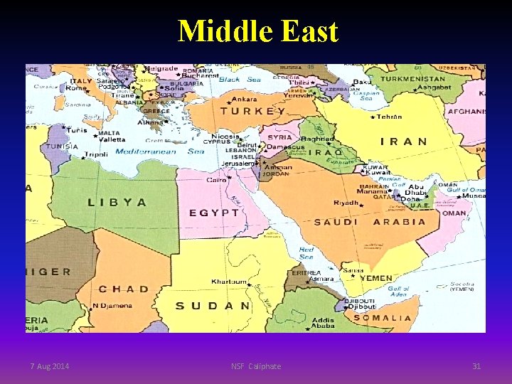 Middle East 7 Aug 2014 NSF Caliphate 31 