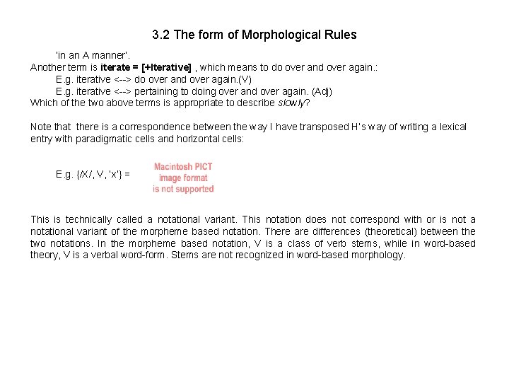 323 Morphology The Structure Of Words 3 Lexicon