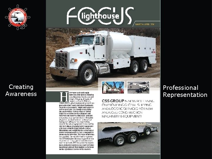 Creating Awareness Professional Representation 