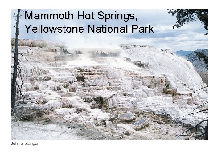 Mammoth Hot Springs, Yellowstone National Park 