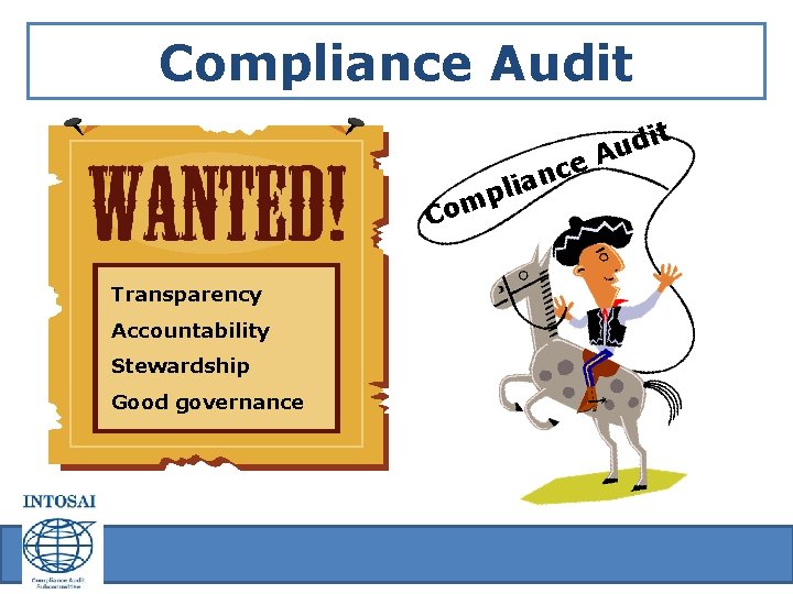 Compliance Audit li p m e c n a Co Transparency Accountability Stewardship Good