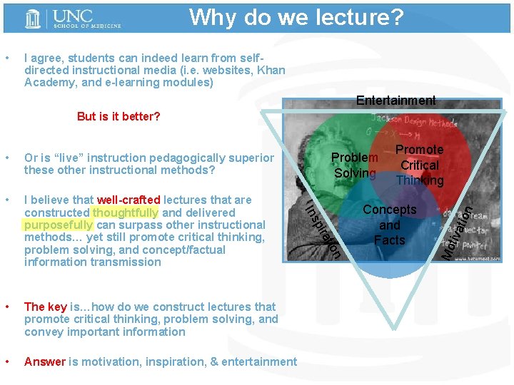 Why do we lecture? • I agree, students can indeed learn from selfdirected instructional