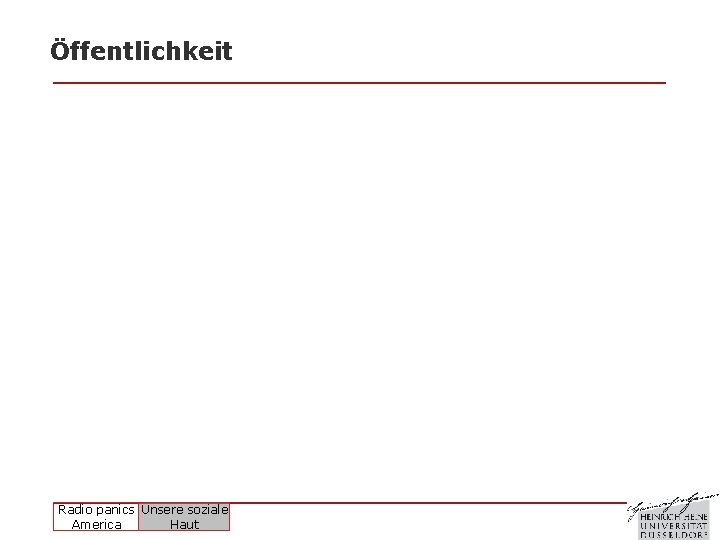 Öffentlichkeit Radio panics Unsere soziale America Haut Öffentlichkeit Radio panics Unsere soziale America Haut