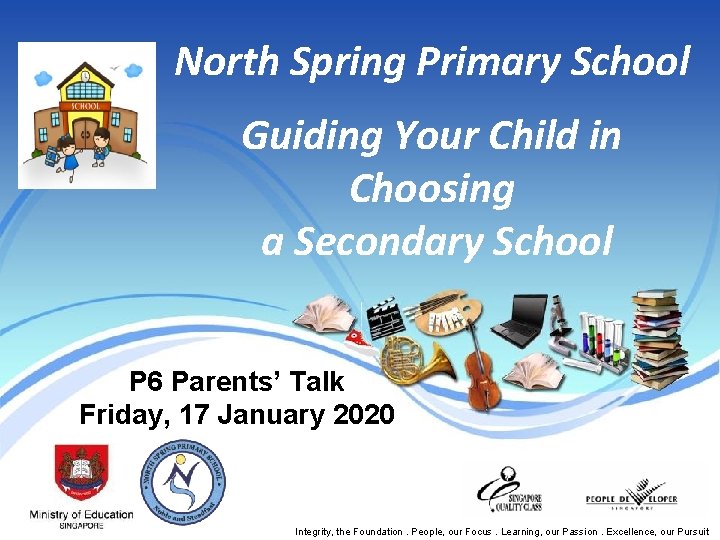 North Spring Primary School Guiding Your Child in Choosing a Secondary School P 6