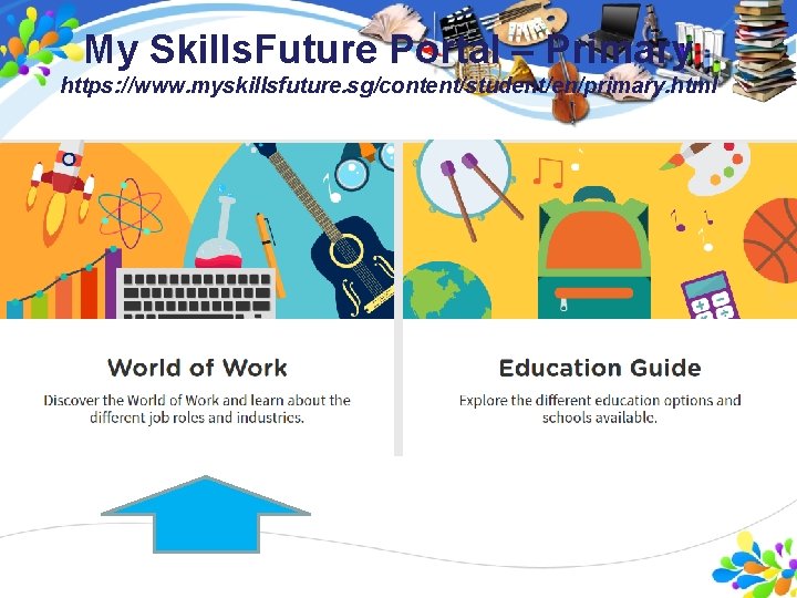 My Skills. Future Portal – Primary https: //www. myskillsfuture. sg/content/student/en/primary. html Copyright © Ministry