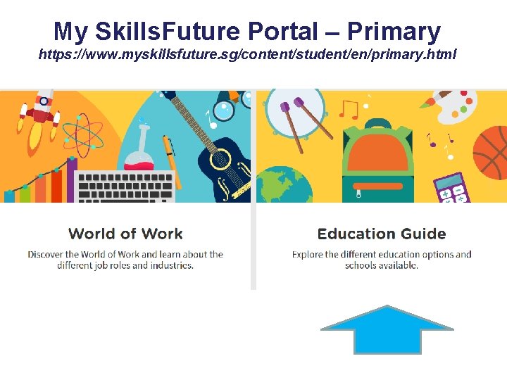 My Skills. Future Portal – Primary https: //www. myskillsfuture. sg/content/student/en/primary. html 