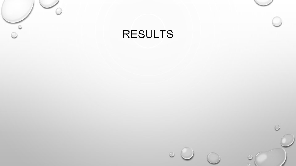 RESULTS 