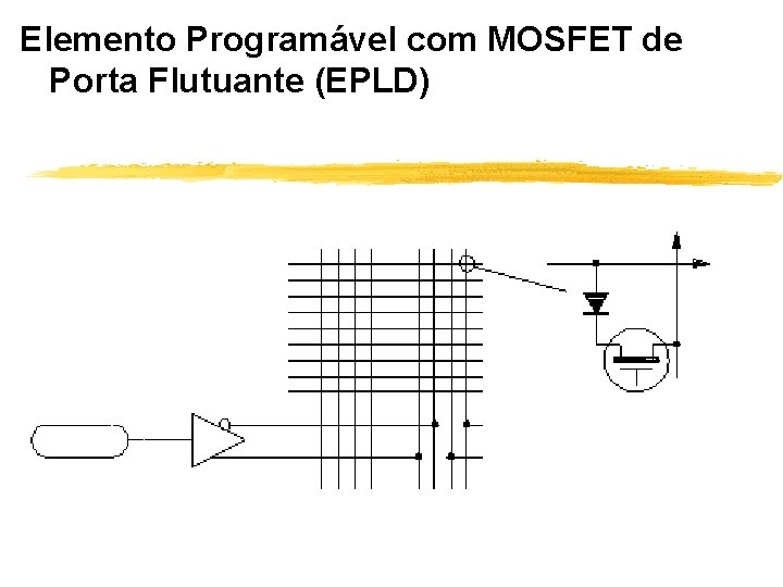 Elemento Programável com MOSFET de Porta Flutuante (EPLD) 
