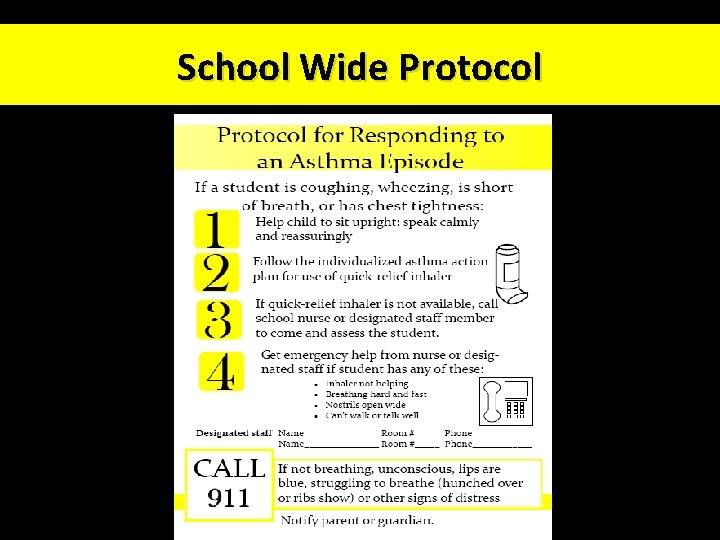 School Wide Protocol 