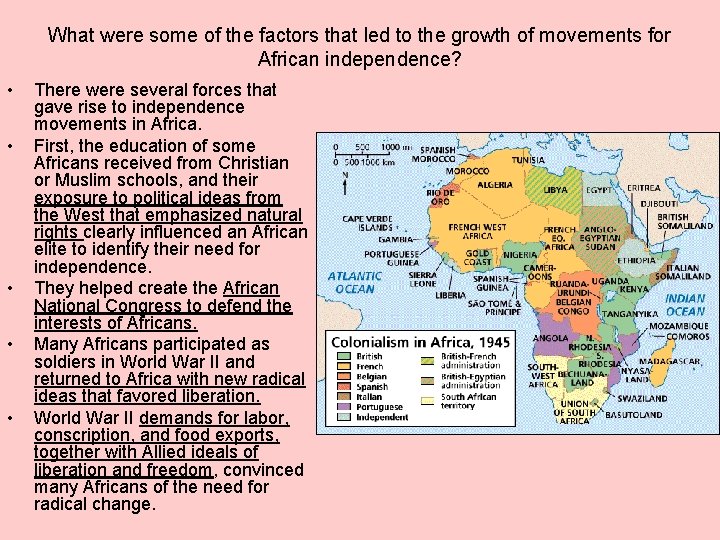 What were some of the factors that led to the growth of movements for