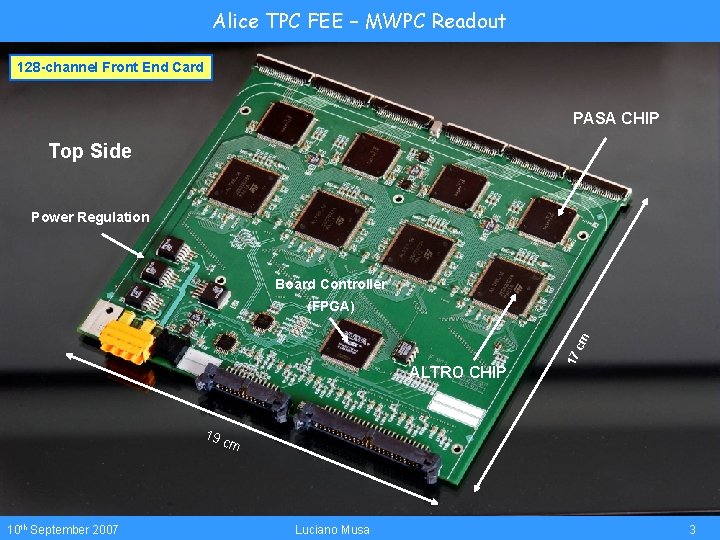 A General Purpose Charge Readout Chip for TPC