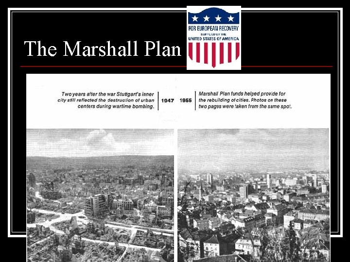 The Marshall Plan 
