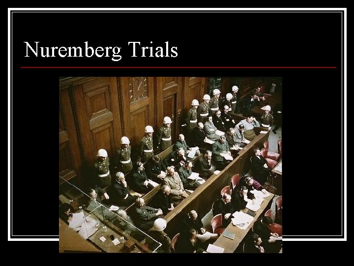 Nuremberg Trials 