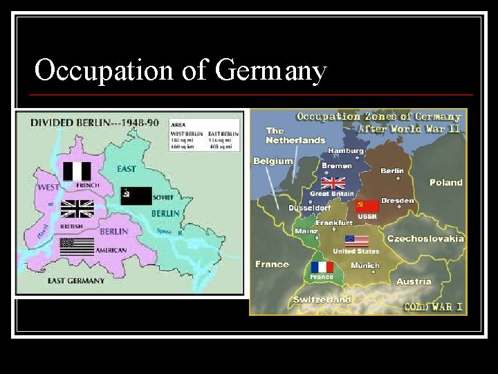 Occupation of Germany 