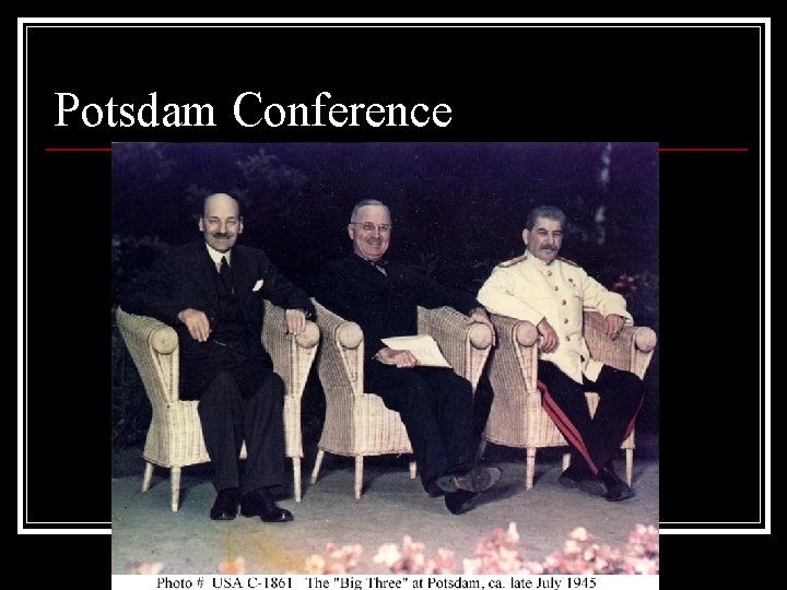 Potsdam Conference 