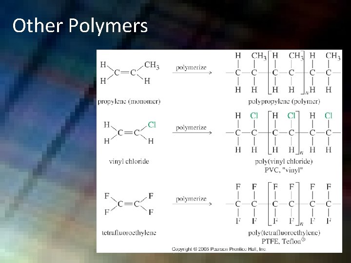Other Polymers => Chapter 7 35 