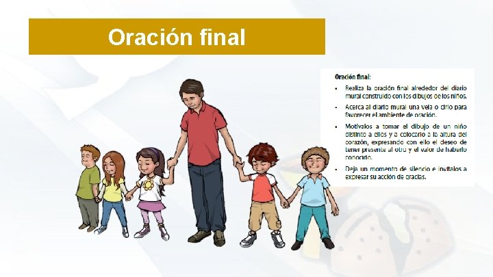 Oración final 