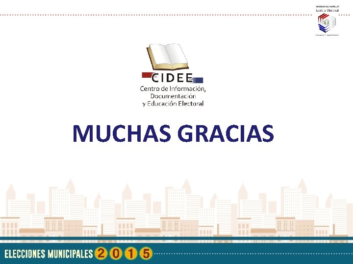 MUCHAS GRACIAS 