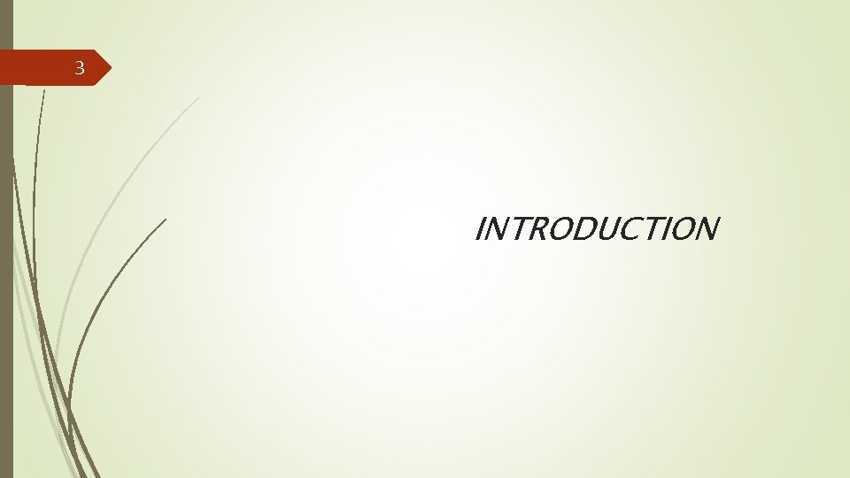 3 INTRODUCTION 