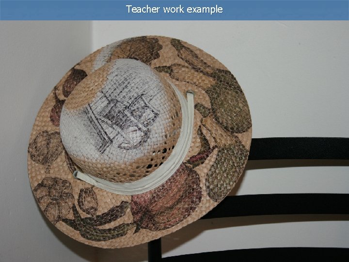 Teacher work example 