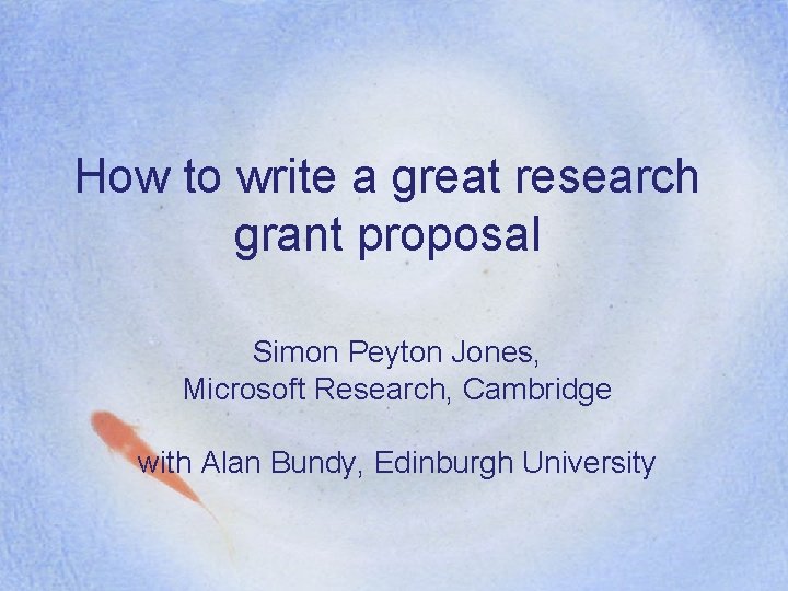how to write a great research paper simon peyton jones