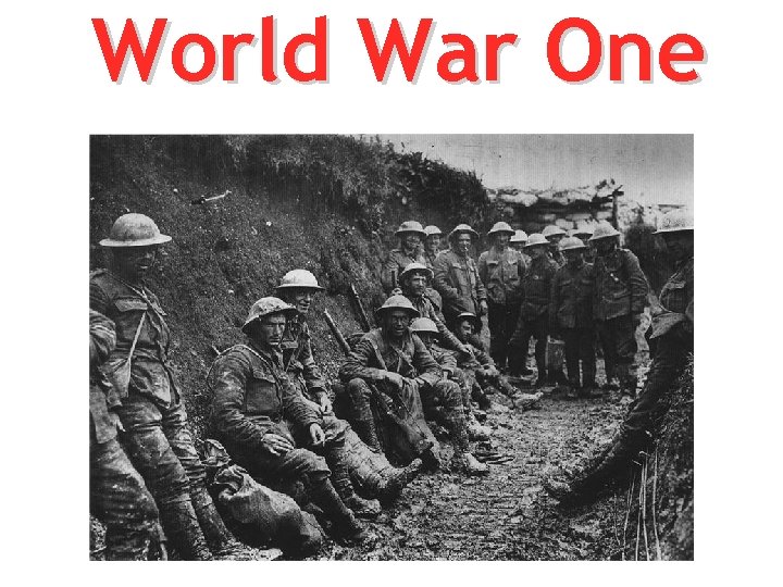 World War One 