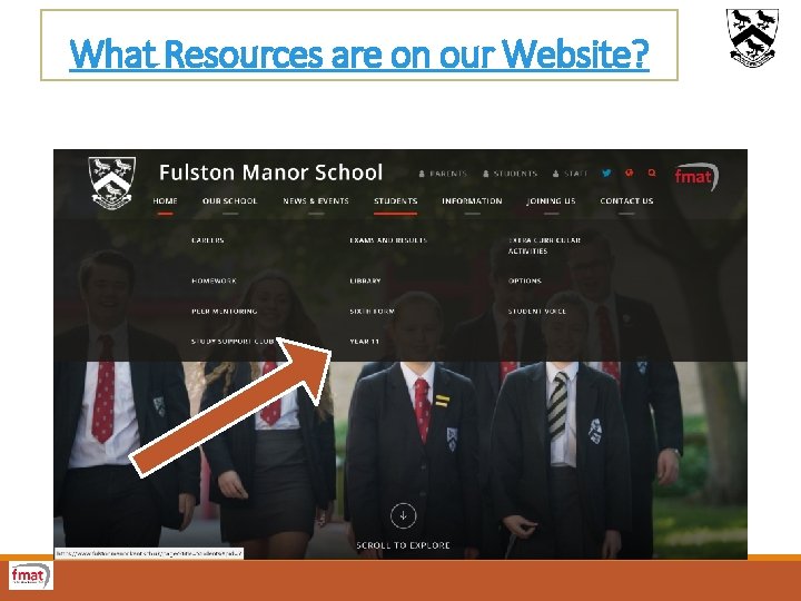 What Resources are on our Website? 