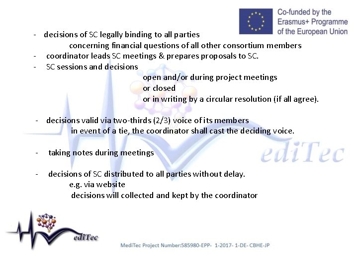 - decisions of SC legally binding to all parties concerning financial questions of all