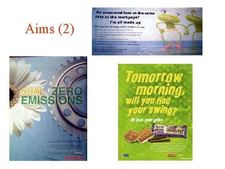 Aims (2) 