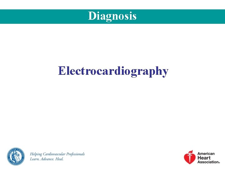 Diagnosis Electrocardiography 
