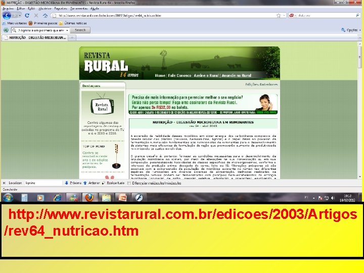 http: //www. revistarural. com. br/edicoes/2003/Artigos /rev 64_nutricao. htm http: //www. revistarural. com. br/edicoes/2003/Artigos /rev 64_nutricao. htm