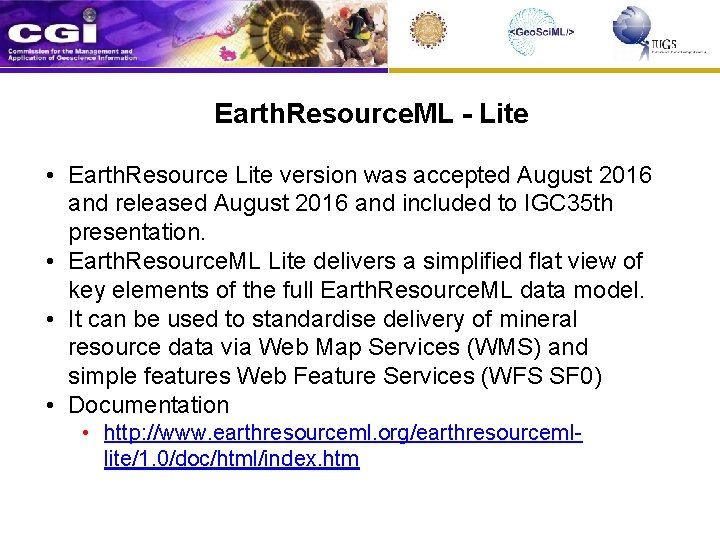 Earth. Resource. ML - Lite • Earth. Resource Lite version was accepted August 2016